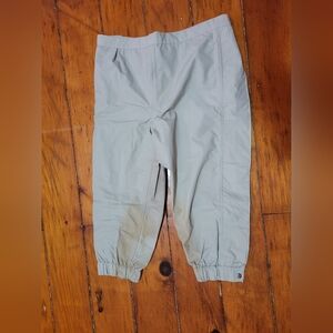 Grand Prix over-breech rain pants, size S, tan